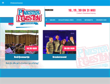 Tablet Screenshot of pinksterfeesten.nl